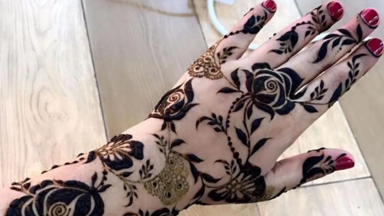 New Dubai Style Mehndi Design Tutorial