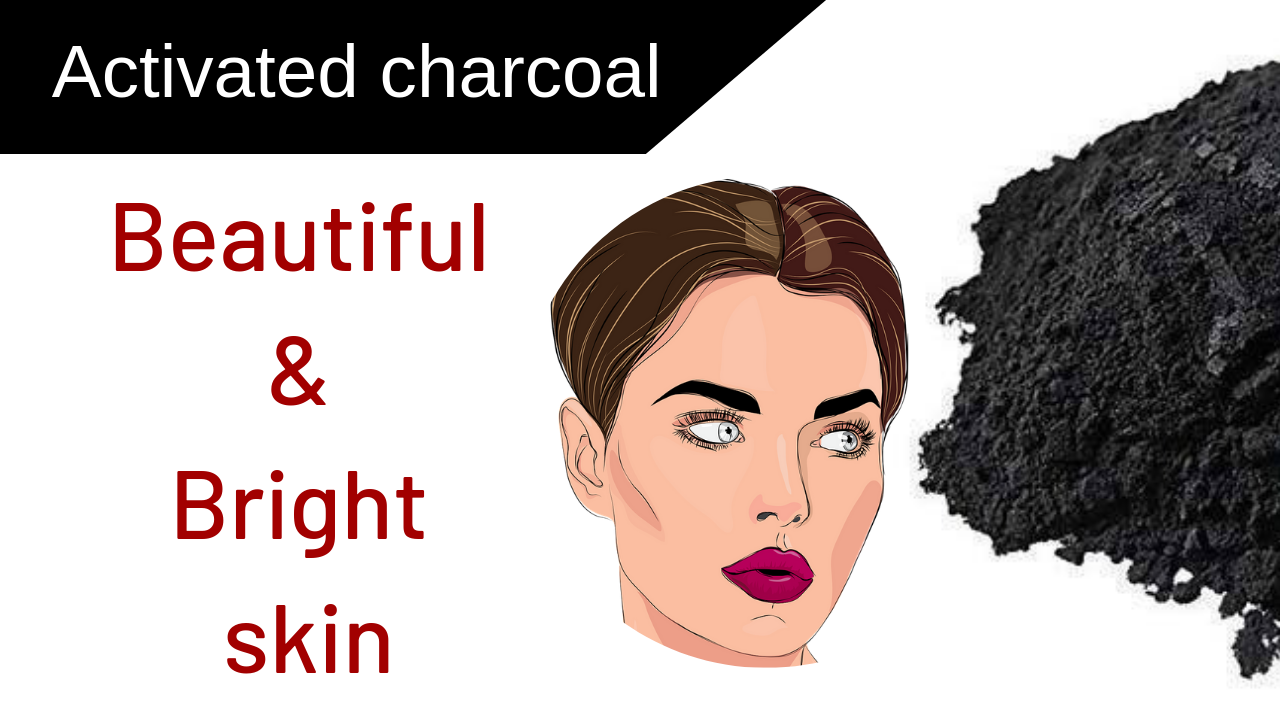 Activated charcoal face mask