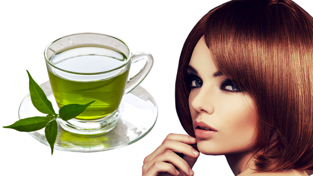 green tea benefits for hair