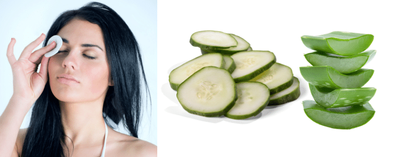 Cucumber and aloe Vera facial mist