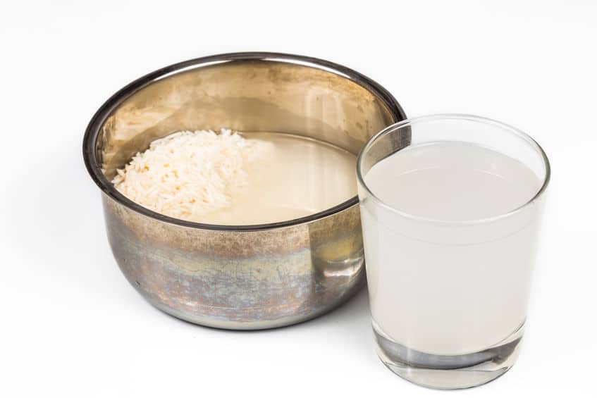 How to make rice water