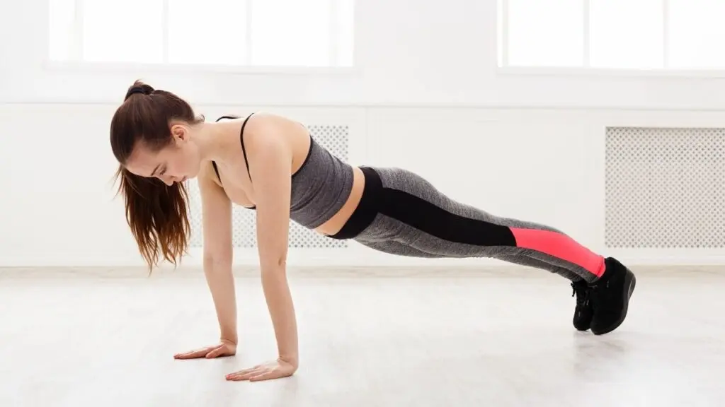 Do plank daily to get rid of belly fat 