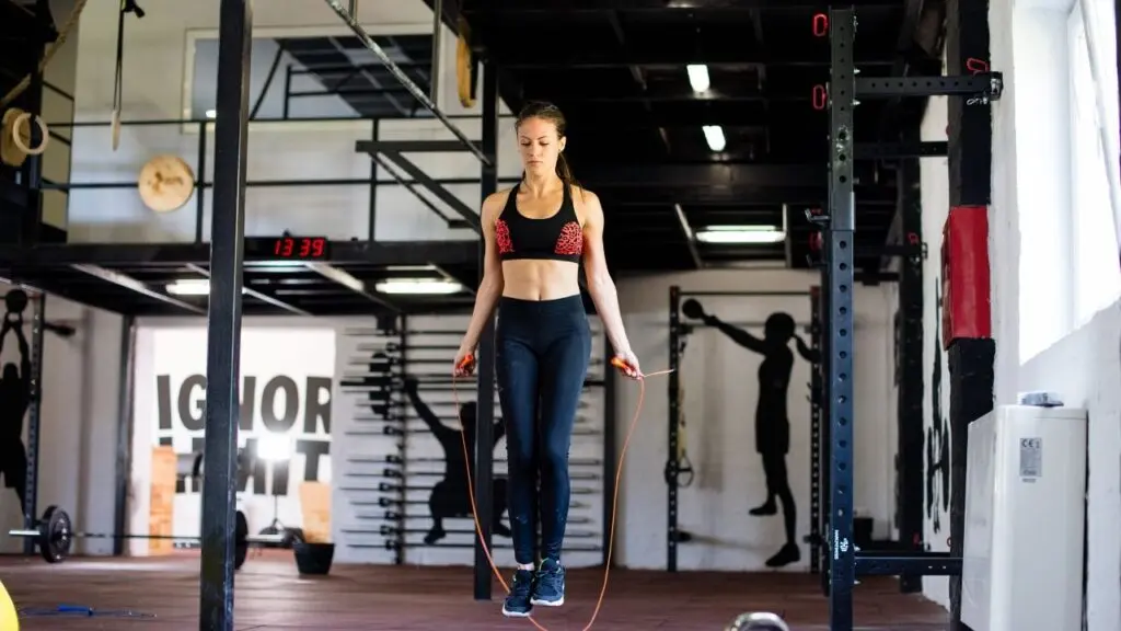  Rope Skipping to lose love handles 