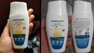 Mama Earth Aqua Glow Hydrating Sun Screen Gel With Himalayan Thermal Water Review