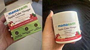 Mamaearth Apple Cider Vinegar Face Mask Review