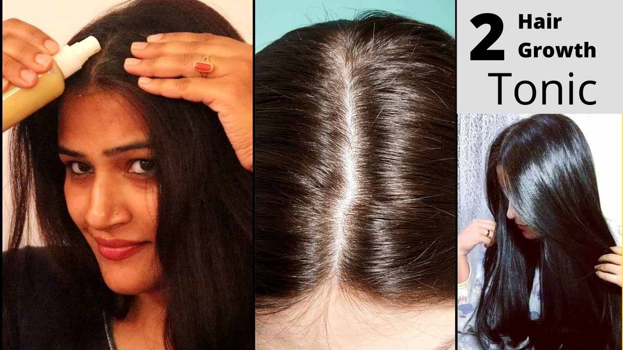 2 DIY Hair Tonic for Faster Hair Growth Naturally