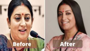 Smriti irani Pic while being on weight loss journey